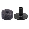 1 Set Drum Stand Sleeves Pads, 8 Pcs Cymbal Felts