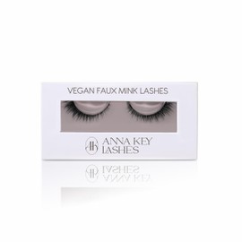 DIVA - Anna Key Lashes Falsche Wimpern, bis zu 20 Mal wiederverwendbar, Cat-Eye-Effekt, lang und voluminös, weiches und bequemes Band, verführerischer & glamouröser Look, vegan, freundlich