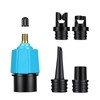 YUWENW バルブアダプター アダプター SUP カヤック用 インフレータブル エアポンプ 標準的 バルブ 漏れ防止