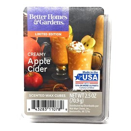Better Homes & Gardens Scented Wax Cubes, 2019 Limited Edition (Creamy Apple Cider)