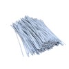 HHTHH 1000 pcs 8 inch White Cable Twist Ties Plastic