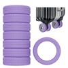 AWINNER Luggage Wheel Covers 8 Pack Upgraded,Silicone Luggage Wheel Protector