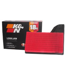K&N Engine Air Filter: Long Life 18,000 Mile Replacement Air Filter: Compatible with 2015-2019 Ford Mustang L4/V6/V8, KNA-5029