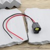 EMSea 1PC Automobile Coolant Temperature Sensor Plug Harness Compatible with
