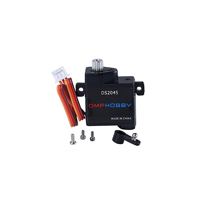 OMPHOBBY M1 Helicopter Parts Servo Set（Plastic Case） OSHM1013 Original Replacement