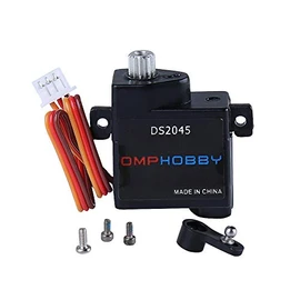 OMPHOBBY M1 Helicopter Parts Servo Set（Plastic Case） OSHM1013 Original Replacement for OMP Hobby M1 RC Helicopters Accessories Spare Part