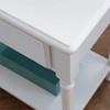 Leick Coastal Notions Nightstand, White