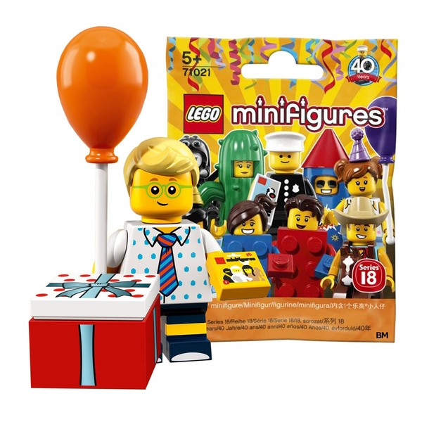 Lego (LEGO) Mini Figure Series 18 Unopened ba-sude-pa-texi-bo-i [] Lego Collectable