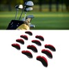 11PCS Golf Club Headcover Set Neoprene Numbered Golf Club Head