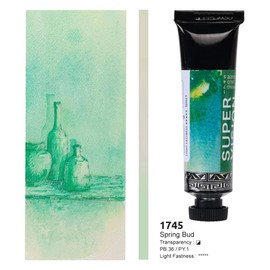 SUPER VISION Watercolor Paints, Separated Colors, Transparent Watercolor, 3 Colors, Set of 3 Transparent Watercolor Paints, Tubes, Illustrations, Cartoons, Hobby, Art Supplies, Letters, Artists,