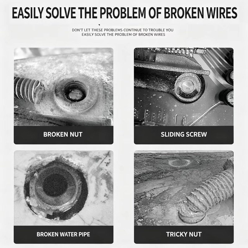 14 Pcs Screw Extractor Set with Left Hand Drill Bits,