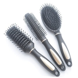 BIUDECO Ergonomic Handle Massage Comb Set 3pcs Curly Hair Comb Static Design for Easy Scalp Care