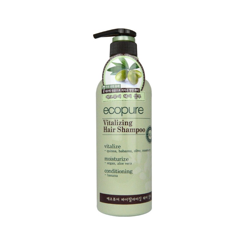Eco Pure 에코퓨어 바이탈라이징 헤어 샴푸 700ml Eco Pure Vitalizing