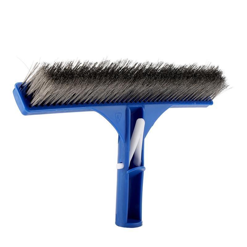 10in Swimming Pool Steel Brush Bottom Walls Cleaning Supplies for