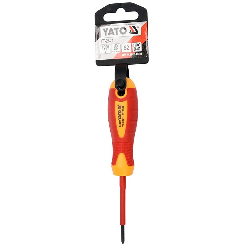 Yato yt-2821 – Insulated Screwdriver 1000 V PH0 x 60