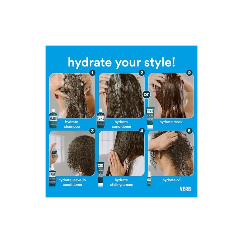 Verb Hydrate Shampoo & Conditioner Duo, 12 oz | VERB