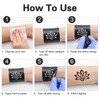 Henna Stencils 24 Sheets – 400+ Reusable Tattoo Stencils
