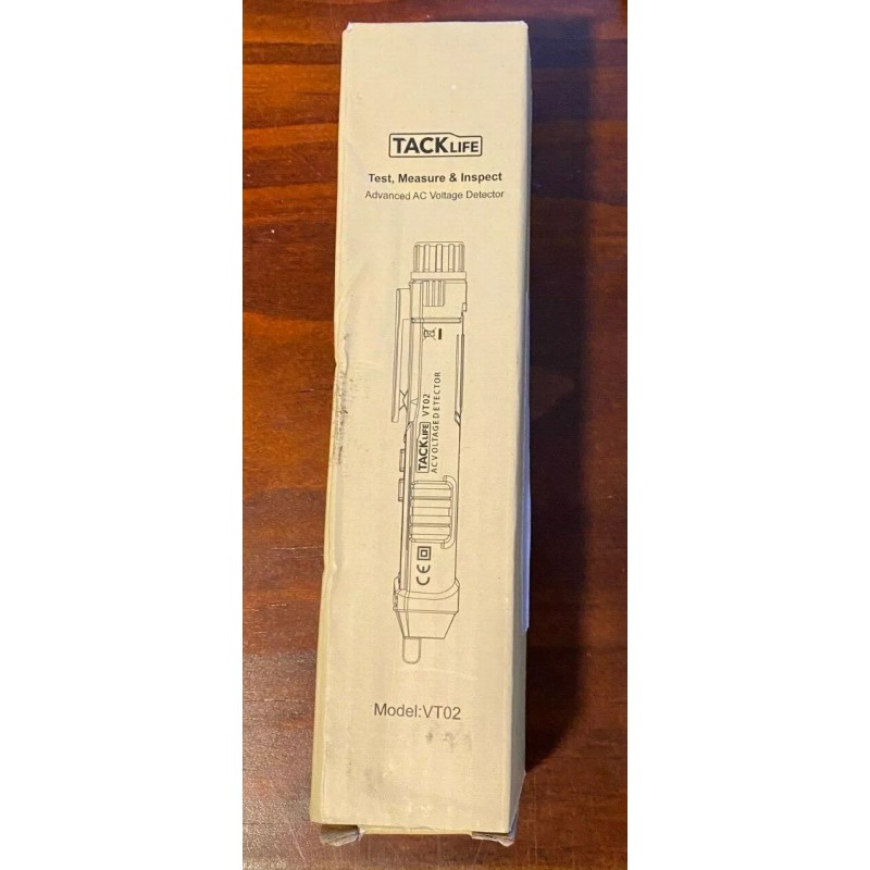TACKLIFE TACK-Life Non-Contact AC Voltage Tester Pen with Adjustable Sensitivity,