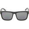 Spy Optic Discord Wayfarer Sunglasses, Matte Black/Grey, 57 mm