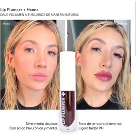 MEIN x MLashes Kit Lip Plumper intenso MONNA con Lip Care Mads