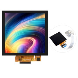 Waveshare 4inch IPS Capacitive Touch Display, 720×720 Pixels, RGB Communication Interface, Compatible with Luck-fox Pico Ultra Development Board