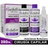 Tratamiento Keratina Brasileña Alaciado Permanente Kit 250