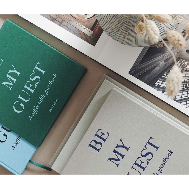 PrintWorks Guest Book - Green/Blue (PW00374)