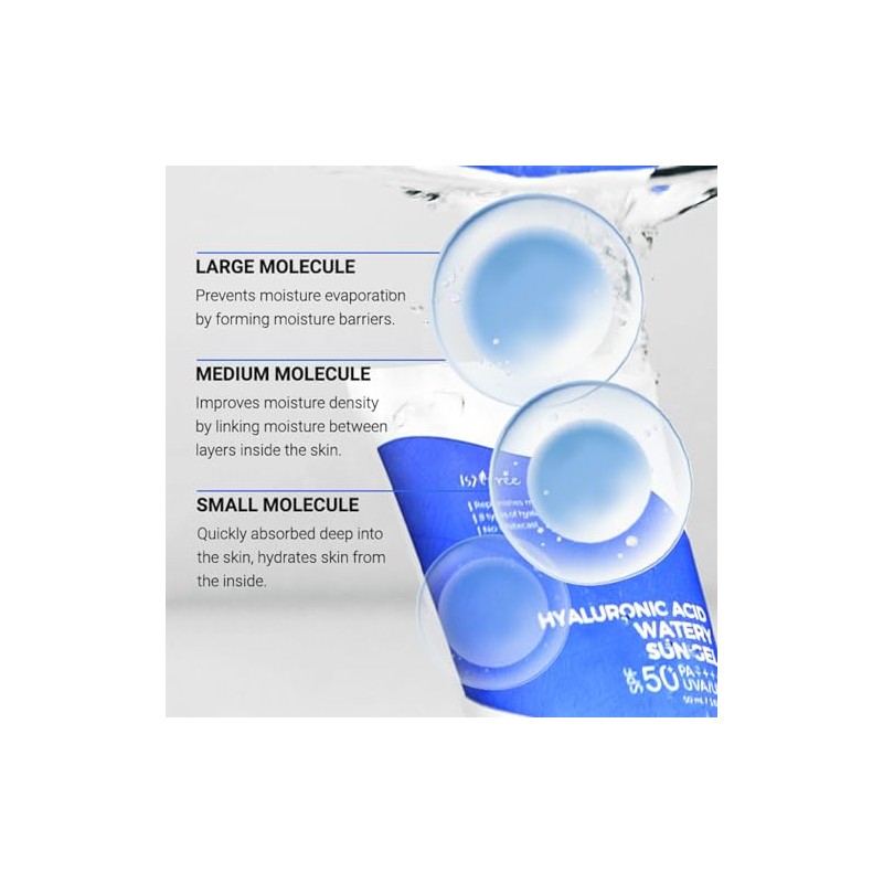 ISNTREE Hyaluronic Acid Watery Sun Gel SPF50+ PA++++