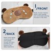 VerteLife Sleep Mask Capybara Eye Masks Cartoon Animal Eyeshade for