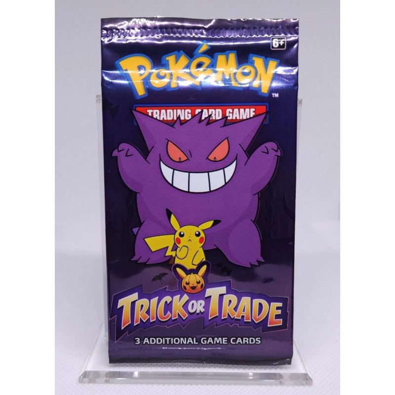 2X 2022 Pokémon Trick or Trade Sealed BOOster Pack –