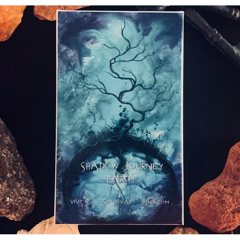 Shadow Journey Tarot - 78 Card Tarot Deck Featuring Dark,