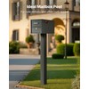 VEVOR Mailbox Post, 43 x 4 x 4 Inches, Steel