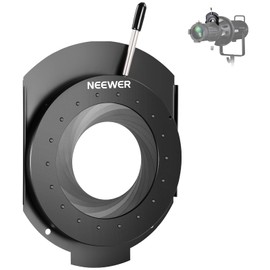 NEEWER Spotlight Mount Iris for NEEWER LS-39 Spotlight Snoot, 5-60mm Aperture Diaphragm Adjustable Mount Control Optical Diaphragm Lens Accessory, High Temp Resistant Manganese Steel, CSS2