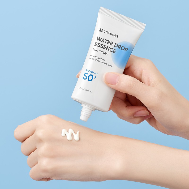 리더스 워터드롭 에센스 유기자차 선크림 SPF50+ PA++++, 50ml, 1개 Readers