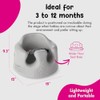 Bumbo - Asiento para suelo, color gris