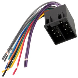 AERZETIX - C11904 13-Pin 5+8 ISO Combination Plug for Car Radio - Length 175 mm - Car Adaptor Wiring Harness Plug
