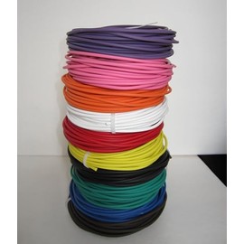14 Gauge TXL Automotive Wire Assortment Pack - 10 Colors, 25 FT Each Color - Made in USA