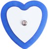 Rosojodg Blue Plug-in Auto Sensor Control LED Night Light Lamp