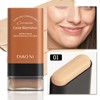 EONFAVE Foundation Stick, Feuchtigkeitsspendender Concealer Foundation Make Up Mit Pinsel,