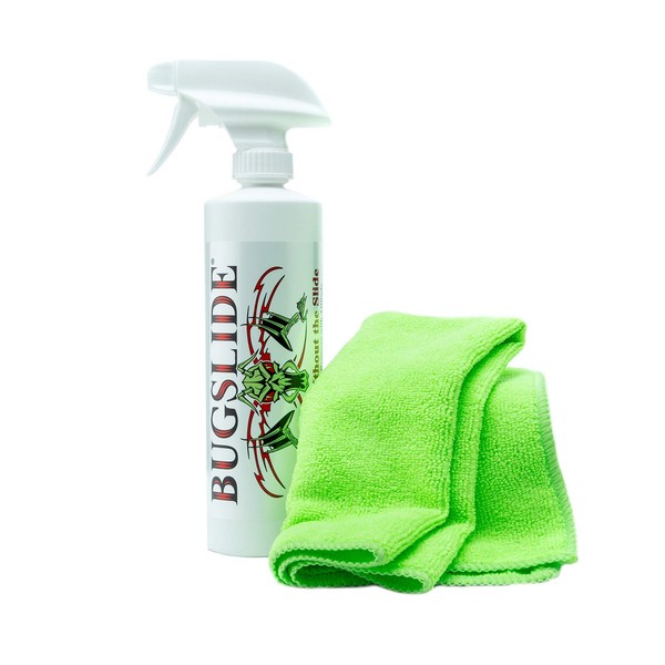 BugSlide 16 Oz Shop Kit with Microfiber Towel - Bug