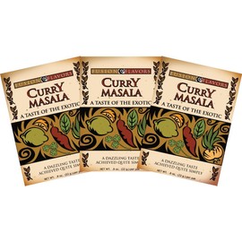 Fusion Flavors Dip Seasoning Mixes (Curry Masala 3 Pack)