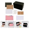 jojofuny Index Card Set Storage Box for Note Organization Flashcards
