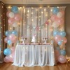 Fomcet Tulle Backdrop Curtains White 30FT X 8FT Tulle Curtains