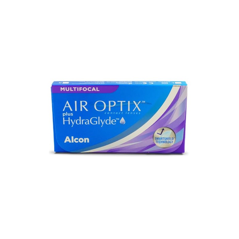 Air Optix Plus HydraGlyde Multifocal [BC] 8.6 [ADD] +1.25 [PWR]
