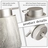 Enra Ceramic Foaming Soap Dispenser,12 oz Gray Foam Soap Dispenser