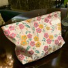 Cosmetic Bag, Corduroy, Travel Toiletry Bag with Zip, Corduroy Cosmetic