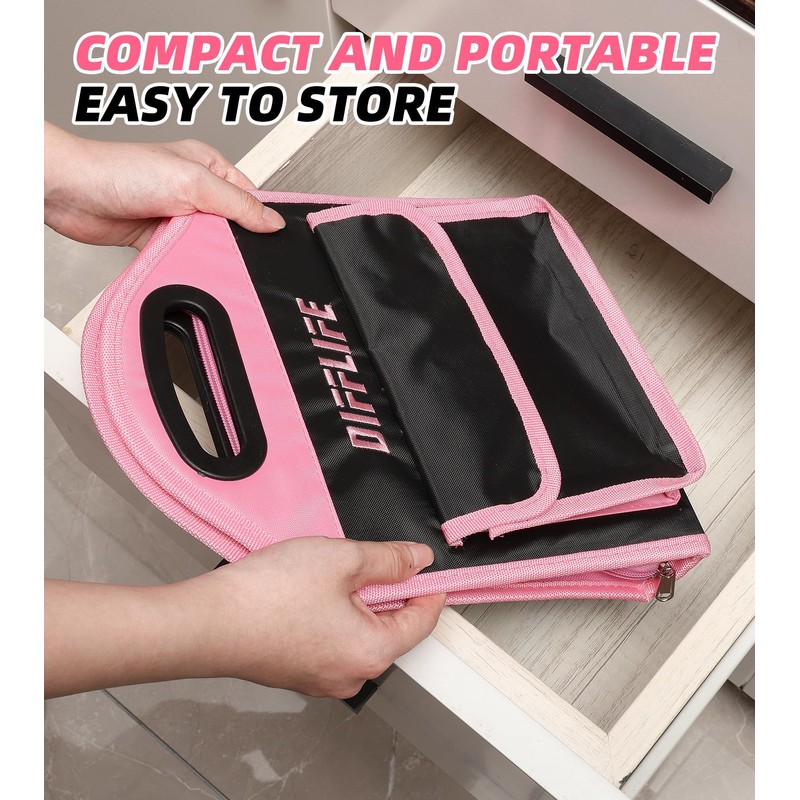 DIFFLIFE 157 Piece Pink Tool Set, Lady's Home Repairing Tool