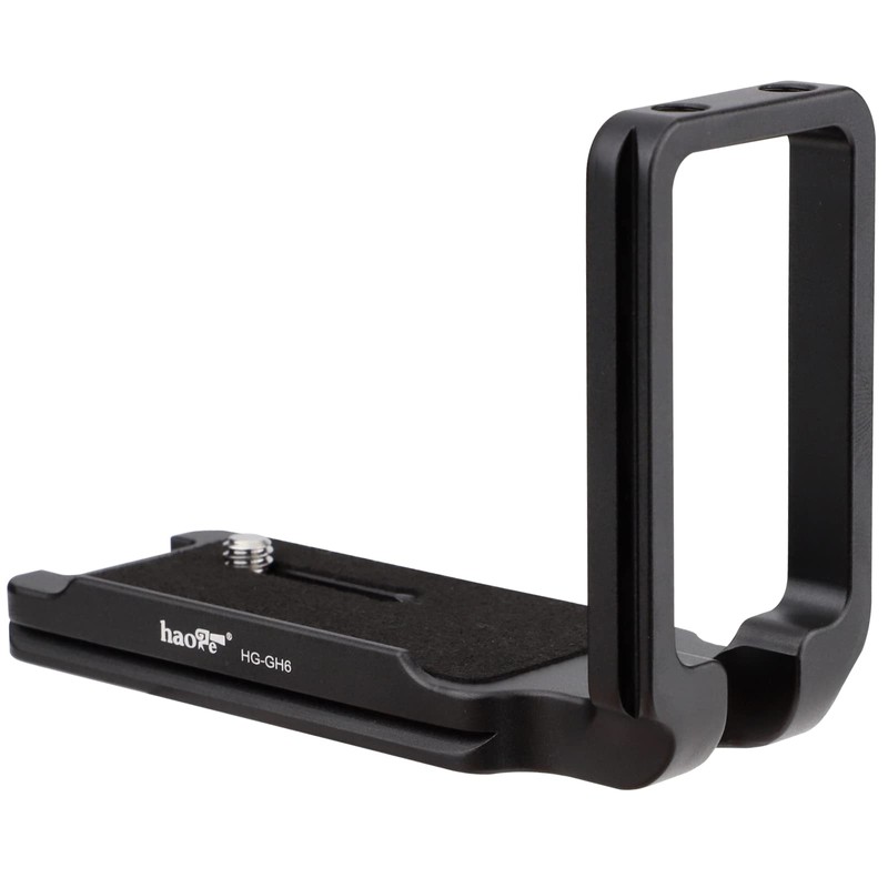 Haoge HG-GH6 Camera L Bracket for Panasonic Lumix GH6 Mirrorless