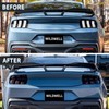 WildWell Tail Light Covers for 2024-2025 Ford Mustang Rear Light