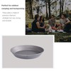 Boundless Voyage Ultralight Titanium Dish with Carry Bag Outdoor Camping